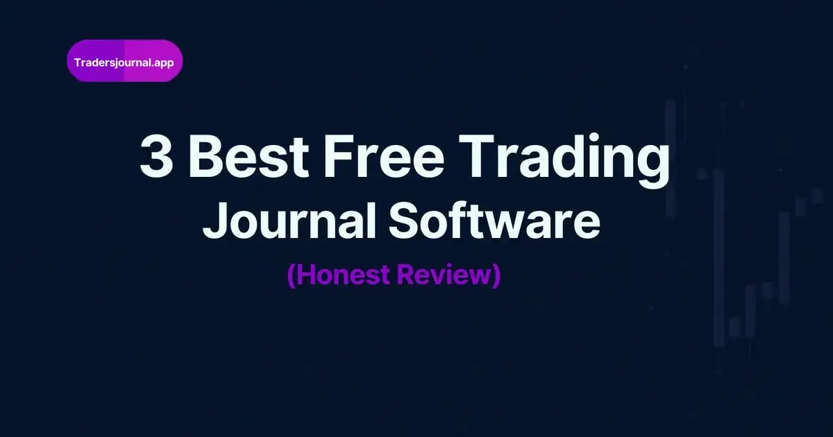 Best free trading journal software comparison for 2026